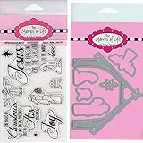 The Stamps of Life Christian Christmas Nativity Stamps and Dies for Card Making and Scrapbooking by Stephanie Barnard - Religious Stamps and Dies