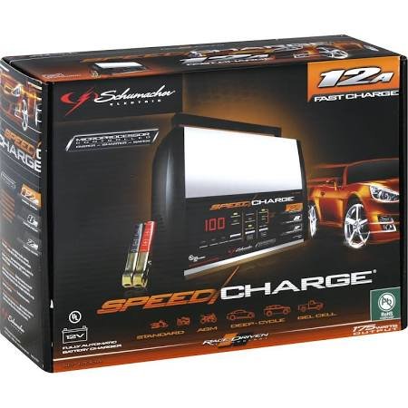 Schumacher SC-1200A/CA SpeedCharge 3/6/12 Amp Charger/Maintainer/Tester