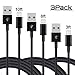 iPhone Charger, Bangcord 3ft 6ft 10ft 8Pin Lightning to USB Cable Charging Cord Compatible with iPhone 7 7plus 6 6plus 6s 6splus 5s 5c 5( Black 3Pack )