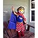 SPESS Superhero Capes and Masks 4 Pack Cartoon Satin Capes Set for Kids