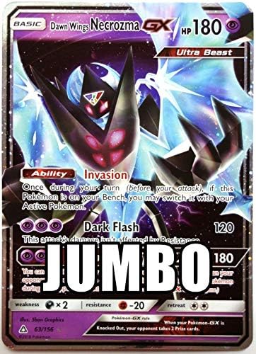 Pokemon - Dawn Wings Necrozma 63/156 - JUMBO - NM/M - Promo