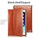 KAVAJ iPad Air Leather case Cover Berlin for The Apple iPad Air Cognac Brown - Genuine Leather with Stand-up Feature. Thin Smart Cover as Premium Accessory for The Original Apple iPad Air