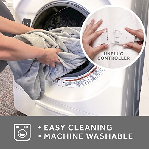 Sunbeam Restful Quilted Heated Mattress Pad Full, White Pricepulse