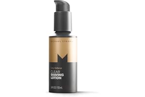Clear Shaving Lotion by Michael Strahan | Men’s Grooming and Skincare for Dry, Sensitive Skin | Hydrating Shave Gel | 3.4 Fl. Oz