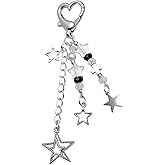 Cute Purse Charms for Handbags Heart Butterfly Strawberry Key Chain for Bags Accessories for Women Y2K Keychain Accessories