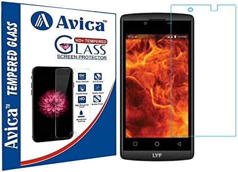 AVICA® 2.5D Tempered Glass Screen Protector for Reliance Gio LYF Flame 7S