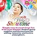 PartyShowtime Assorted Latex Balloons 12 inch Pack of 154 Multicolor Thick Latex Party Balloons for Helium or Air Use Ideal for Birthdays Weddings Graduation Ceremonies Bridal and Baby Shower