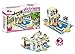 Marian Building Set for Girls - Building Blocks toddler Toy, Vacation Theme, 2 Transformation(362PCS)