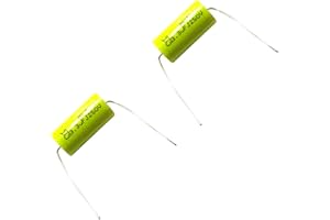 MagiDeal 2pcs 3.3uF 250V Speaker for Audio Crossover Amplifier