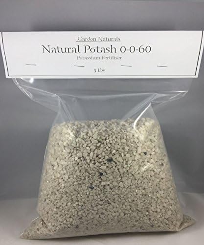 Natural Potash 0-0-60 Fertilizer 15 Pounds (Garden Naturals Brand)