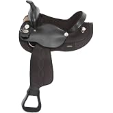 King Series Eclipse Tough1 Synthetic Rnd Skirt Trail Saddle