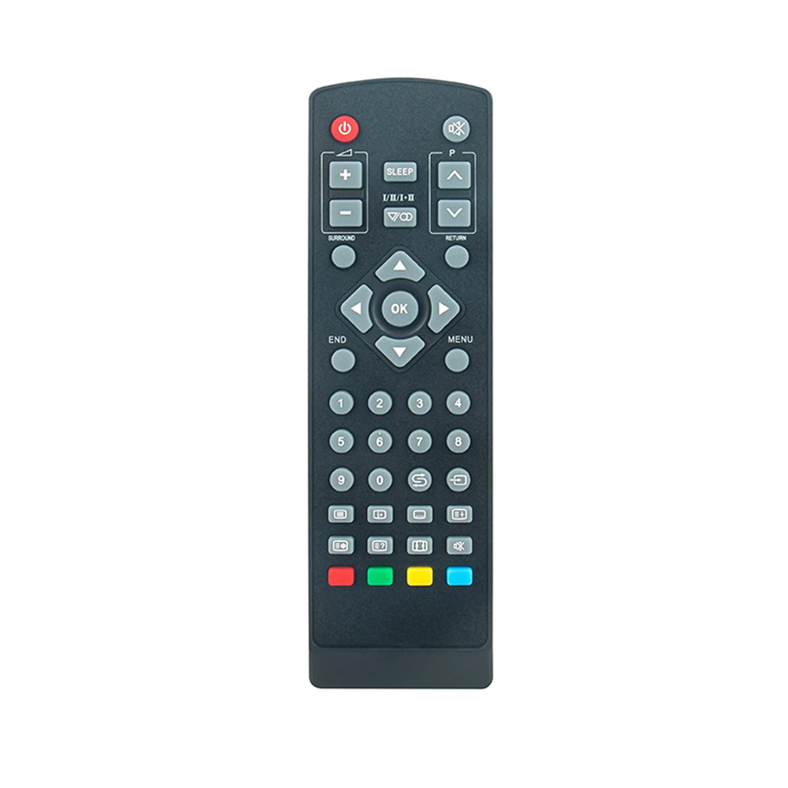 GA387WJSA RRMCGA387WJSA Replacement Remote Compatible with LCD TV LC-26GA5E LC-26P55E LC-26P55E-E LC-26P55E-F LC-26P55E-I LC-26P55E-K LC-26P55E-RU LC-32GA5E LC-32P55E LC-37GA5E LC-37P55E