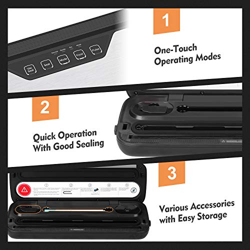 VPCOK Vacuum Sealer Machine Sous Vide Automatic Vacuum Sealer System