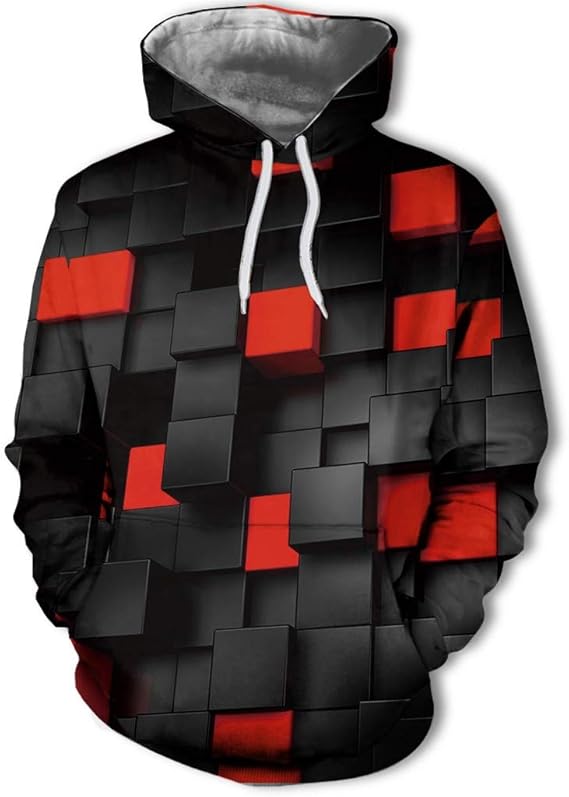 Amazon パーカー メンズ 長袖 3dプリント プルオーバー ゆったり スウェットシャツ フード付き トレーナー 春秋冬 おしゃれ カジュアル Tシャツ スウェットパーカー 大きいサイズ 秋服 ヒップホップ ストリート Hiphop スウェット フーディ トレーナー パーカー 通販