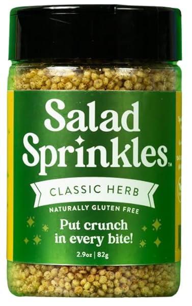 CLASSIC HERB SALADSPRINKLES, TOASTED RICE PUFFS WITH THYME...