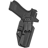 Tulster IWB Profile+ Kydex Holster in Right Hand fits: Glock 17/22 / 31/47 / 49 | Optic Compatible Inside The Waistband Appendix Concealed Carry