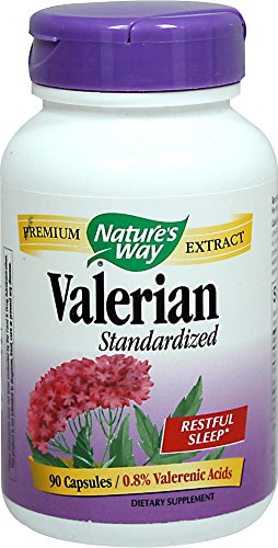 Nature's Way Valerian Standarized 90 Vegetarian Capsules