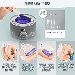 Tress Wellness Waxing Kit - Easy to use - Digital