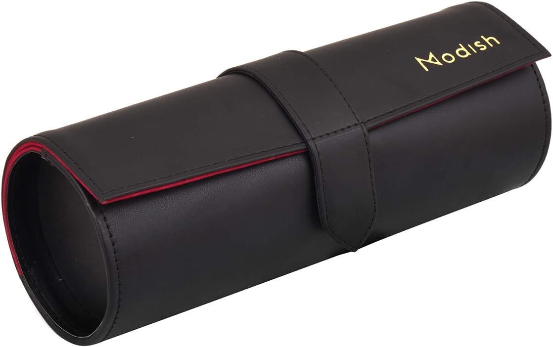 Modish Leatherette Roll Traveler's Watch Storage Organizer for 3-5 Watch/Bracelets