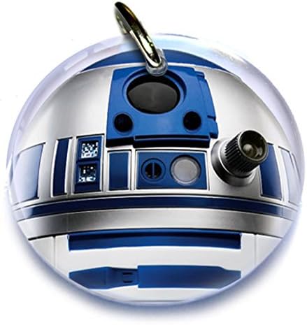 Pet ID Tags Dog Tags Star Wars R2D2 (Medium 1.25")