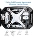 Powerextra Waterproof Hard Case Carry Backpack for DJI Phantom 4, 4 Pro, 4 Advanced, 3 Professional, 3 Advanced, 3 Standard, 3 4K Quadcopter Drone and Accessories