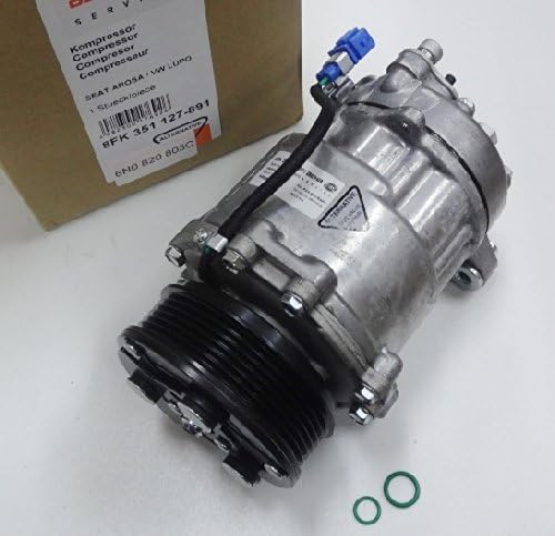 1年保証付き Vw ポロ ルポ Hella製 クーラーコンプレッサー スーパーセール 新品 6nc エアコンコンプレッサー