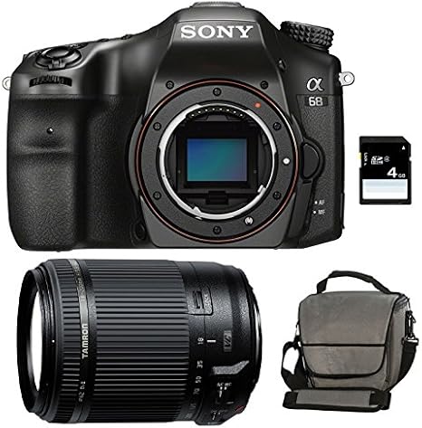 Sony Alpha 68 Tamron 18 200 B018 Sac Carte Sd 4go Amazon Fr