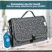Koukla Portable Diaper Changing Pad, Travel Diaper Change Pad, Diaper Clutch, Dispenser and Disposable Bags