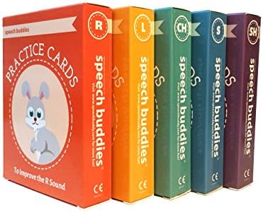 Speech Buddies Speech Practice Cards Flashcard Game, Multi, 2" x 3"