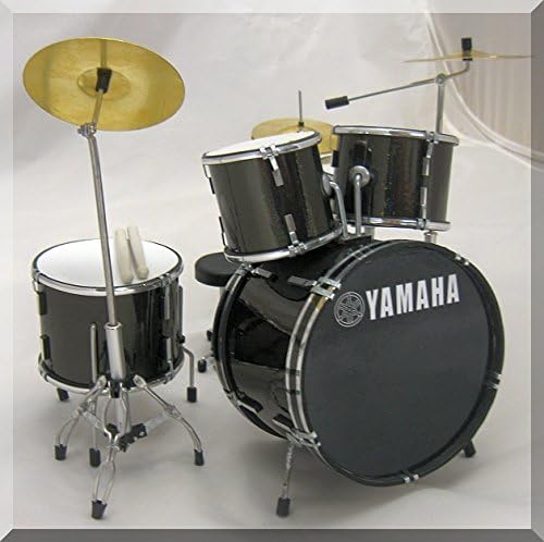 Miniature Mini Drum Set Replica Drumset FOR DISPLAY ONLY