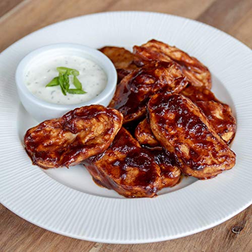 Gardein Sweet and Tangy Barbecue Wings, Meatless Protein Packed Wings, Contains Sauce Packet, 9 Ounce (Frozen) - Thumbnail 4