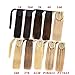 14 Inches Ponytail Hair Extensions Human Hair Piece for Women 1 Piece Hairpiece 60 Grams Wrap Around Ponytail Extensions Natural Black Color