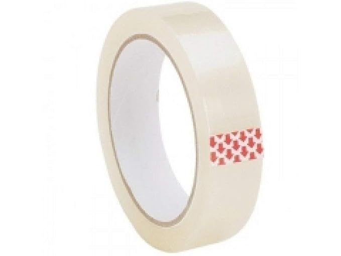 GOYAL� High Quality 50 Micron Transparent Cello Tape 1 inch Wide, 250 Meter Long - Pack of 2