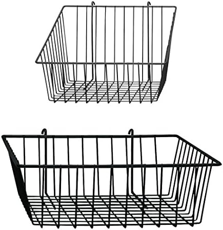 GridWall and Wire Grid Baskets Bundle - 4 Baskets Included