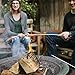 Blazin Sticks S'more Kit, Marshmallow Roasting Sticks, Perfect Campfire Accessories To Protect Your Kids While Creating Lasting Memories KID FRIENDLY Bamboo Skewers 3 Foot Long, 110 Sticks Per Pack