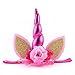 Unicorn Headband Unicorn Birthday Rose Flower Headband Unicorn Party Halloween Christmas Animal Ears ruiqi
