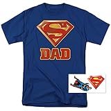 Superman Superdad Logo for Fathers T Shirt & Exclusive Stickers