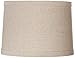Natural Linen Large Drum Lamp Shade 13