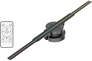 PD42 Naked Eye 3D Advertising Machine Holographic Projector LED Stereo Rotating Floating Air Imaging Fan Screen Wall Mounted 