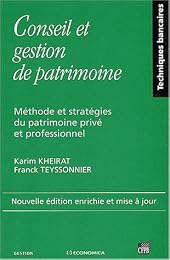 Conseil et gestion de patrimoine