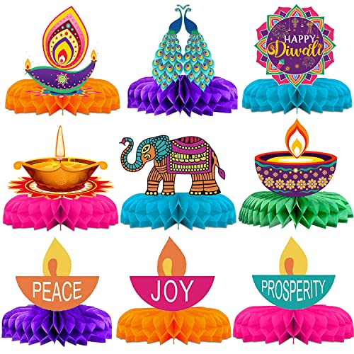 Happy Diwali Lights Table Centerpieces Festival of Lights