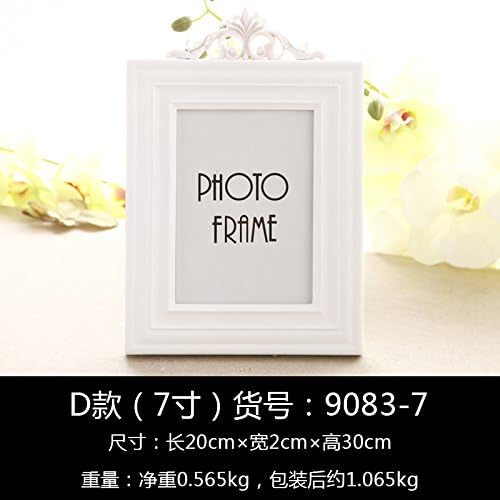 EQZQ-Photo frame creative platform European style photo frame photo frame simple 7 inch,5?7?,A