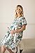 Posh Pushers Maternity Hospital Gown - Pretty Designer Labor and Delivery Gown - Replaces Standard Pregnancy Gowns
