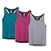 MMIW COLLECTION Workout Racerback Tank Tops for Women Sport Running Yoga Tops Sleeveless Shirts