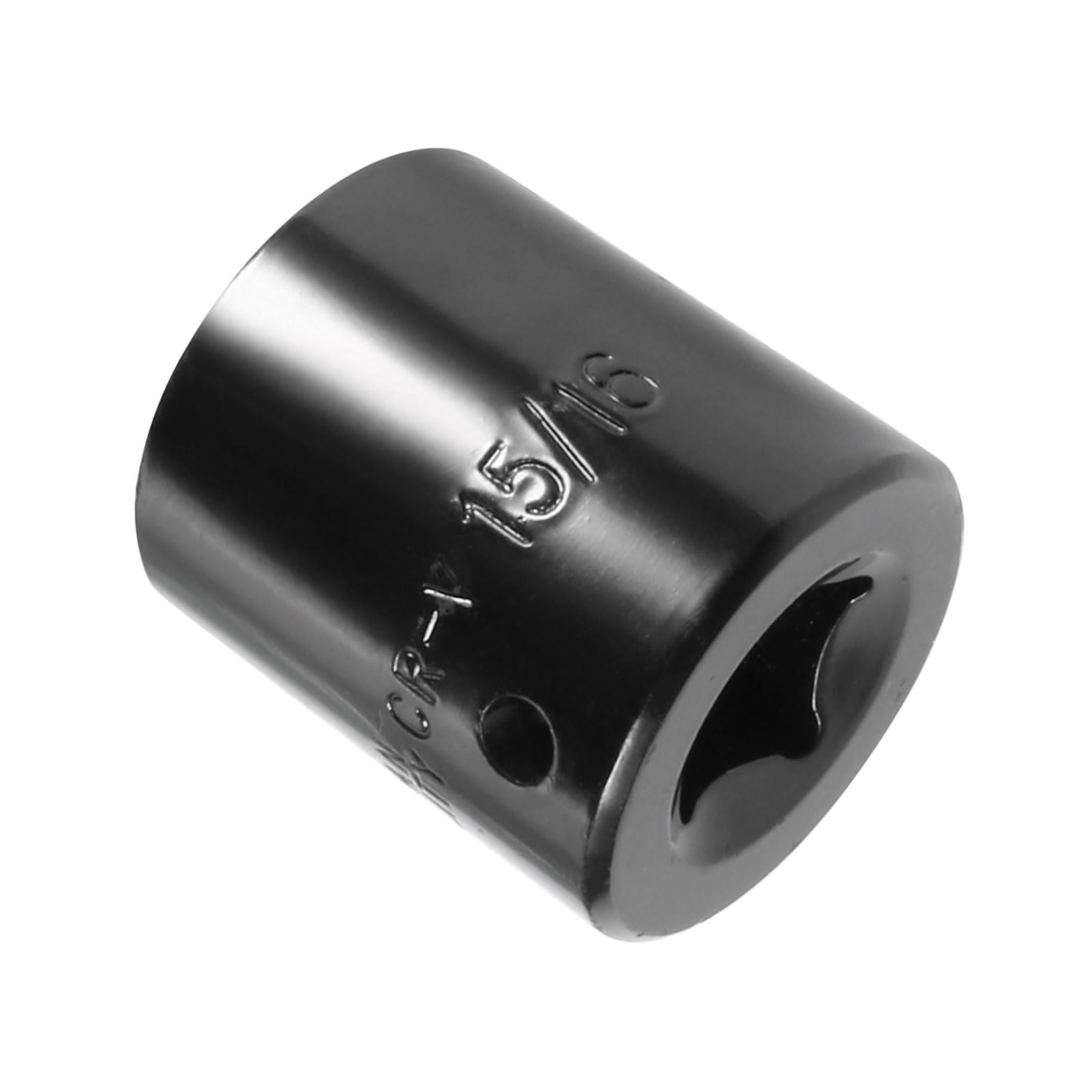 CoCud 6 Point Shallow Impact Socket, 1/2" by 15/16" SAE Size, CR-V Steel Hex Deep Socket - (Applications: for Car Maintenance)