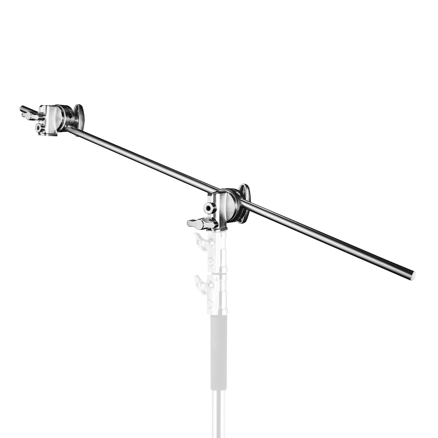 walimex pro giraffe tripod with 2 screw clamps, 100 cm, (e.g. for use on lamp tripod or crossbars)