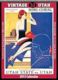 Utah Utes 2015 Vintage Football Calendar by 