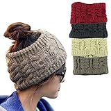 Voberry®Korean Style Headwear Head Wraps Crochet Twist Flower Elastic Headbands