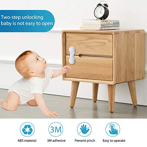 Mookis Baby Proofing Kit Child Safety Set Magnetic Cabinet Lock Corner Guards & Outlet Covers Child Safety Locks 34 Pcs - Thumbnail 3