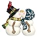 Westland Giftware Mwah Magnetic Snow People Salt and Pepper Shaker Set, 4-Inch